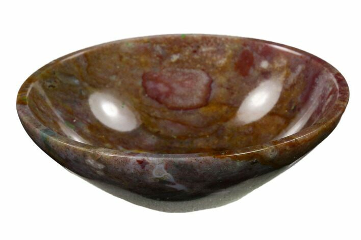 Colorful, Polished Jasper Bowl #147818